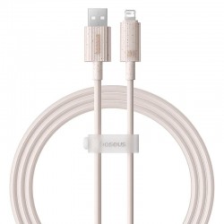 Дата кабель Baseus Habitat Series Fast Charging USB to Lightning 2.4A (2m) (P10360200)  Wheat Pink - 00000080548_1