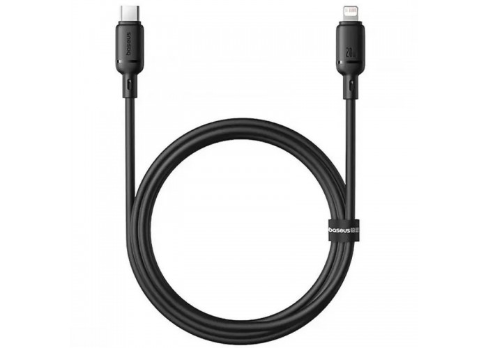 Дата кабель Baseus Silky Series OS Fast Charging Type-C to Lightning 20W (2m) (P10377701)