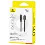 Дата кабель Baseus Silky Series OS Fast Charging Type-C to Lightning 20W (2m) (P10377701)