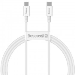 Дата кабель Baseus Superior Series Fast Charging Type-C to Type-C PD 100W (1m) (CATYS-B)  Білий - 00000053342_2