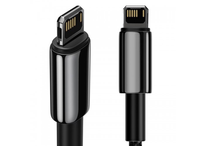 Дата кабель Baseus Tungsten Gold USB to Lightning Cable 2.4A (1m) (CALWJ-0)