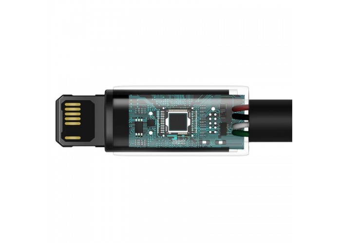 Дата кабель Baseus Tungsten Gold USB to Lightning Cable 2.4A (1m) (CALWJ-0)