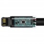 Дата кабель Baseus Tungsten Gold USB to Lightning Cable 2.4A (1m) (CALWJ-0)