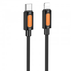 Дата кабель Borofone BX114 Structure Type-C to Lightning 27W (1m)  Black - 00000081954_1