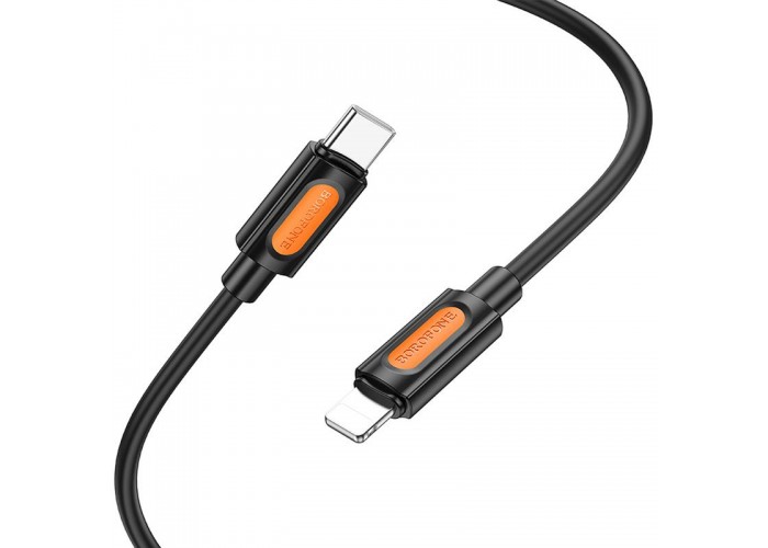 Дата кабель Borofone BX114 Structure Type-C to Lightning 27W (1m)