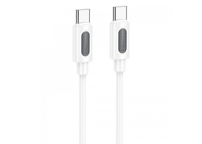 Дата кабель Borofone BX114 Structure Type-C to Type-C 60W (1m)