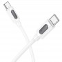 Дата кабель Borofone BX114 Structure Type-C to Type-C 60W (1m)
