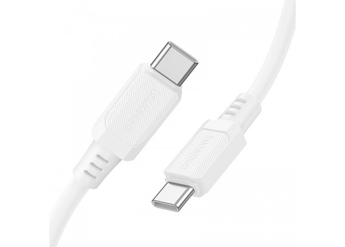 Дата кабель Borofone BX115 Lotto Type-C to Type-C 60W (1m)