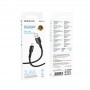 Дата кабель Borofone BX116 Certain USB to MicroUSB 2.4A (1m)