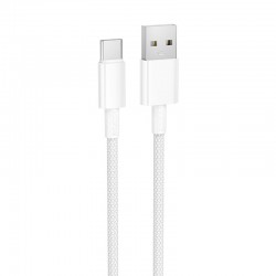 Дата кабель Borofone BX117 Source USB to Type-C 3A (1m)  White - 00000076777_3