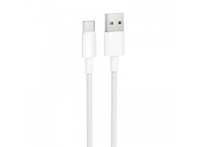 Дата кабель Borofone BX117 Source USB to Type-C 3A (1m)