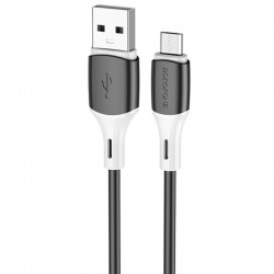 Дата кабель Borofone BX79 USB to MicroUSB (1m)  Чорний - 00000055770_2
