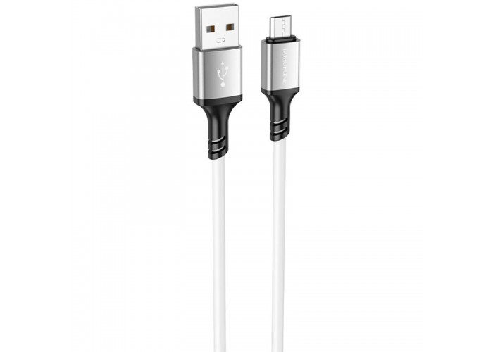 Дата кабель Borofone BX83 Famous USB to MicroUSB 2.4A (1m)