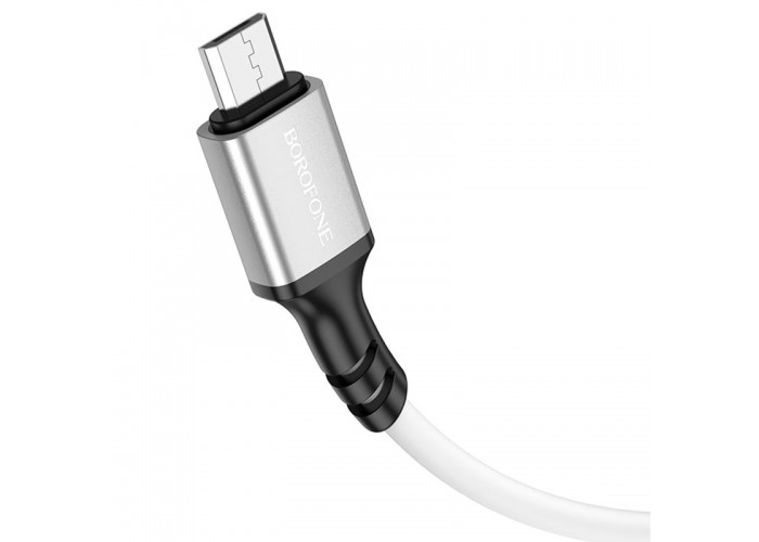 Дата кабель Borofone BX83 Famous USB to MicroUSB 2.4A (1m)