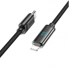 Дата кабель Hoco U127 Power Type-C to Lightning (1.2m)  Black - 00000067561_1