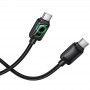 Дата кабель Hoco U146 Mundo Type-C to Type-C 60W (1.2m)