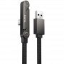 Дата кабель Hoco U150 Exquisite side plug and stand USB to Type-C 36W (1.2m)