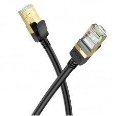 Дата кабель Hoco US02 Level pure copper gigabit ethernet (3m)  Black - 00000079169_1