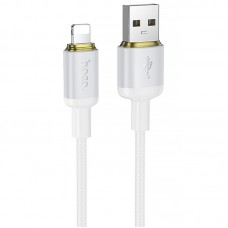 Дата кабель Hoco X128 Benefit USB to Lightning 12W (1m)  White - 00000086526_2