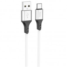 Дата кабель Hoco X86 Spear USB to Type-C (1m)  White - 00000071261_2