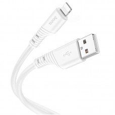 Дата кабель Hoco X97 Crystal color USB to Lightning (1m)  White - 00000066087_4