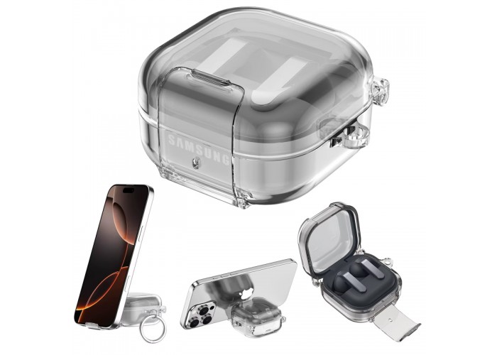 Футляр Crystal Lock Series для Samsung Galaxy Buds 4 / 4 Pro