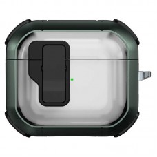 Футляр протиударний Locking Button для навушників Airpods 3  Apple Green - 00000079157_1
