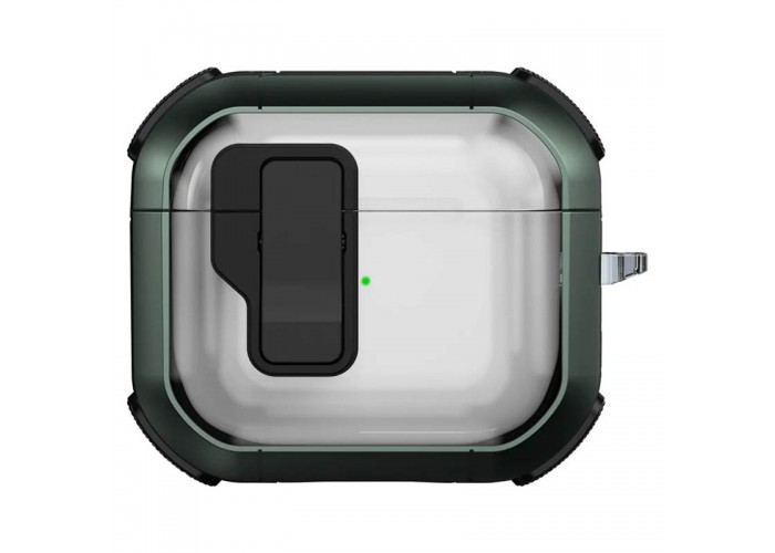 Футляр протиударний Locking Button для навушників Airpods 4