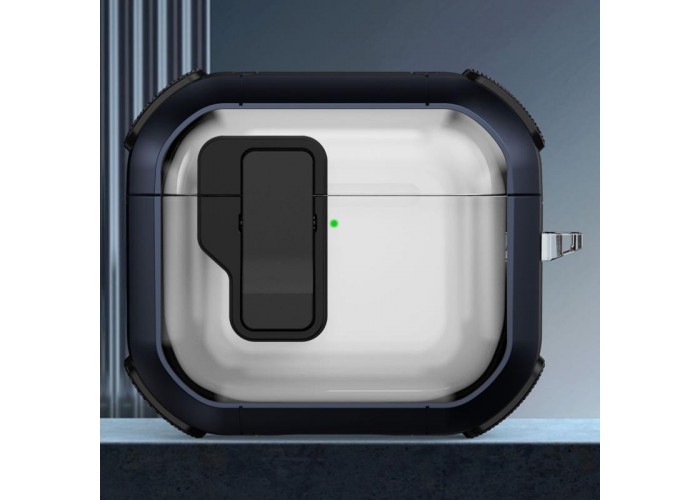 Футляр протиударний Locking Button для навушників Airpods 4