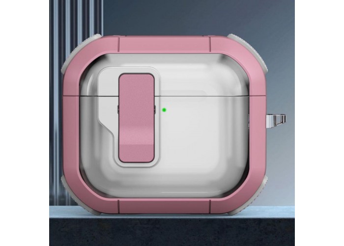 Футляр протиударний Locking Button для навушників Airpods 4