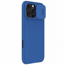 Карбонова накладка Nillkin CamShield Pro Magnetic для Apple iPhone 16 Pro Max (6.9")  Blue - 00000073662_2