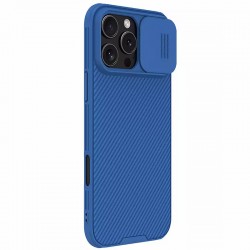 Карбонова накладка Nillkin CamShield Pro Magnetic для Apple iPhone 16 Pro Max (6.9")  Blue - 00000073662_2