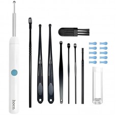 Отоскоп для чистки ушей з камерою Hoco HP65 Ears cleaning  White - 00000084255_1