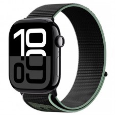 Ремінець BlueO Woven Nylon Sport для Apple Watch 42(ser.1-3)/44/45/46/49mm  Black - 00000086661_1