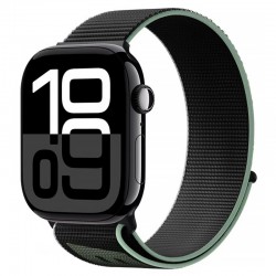 Ремінець BlueO Woven Nylon Sport для Apple Watch 42(ser.1-3)/44/45/46/49mm  Black - 00000086661_1