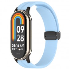 Ремінець Line Magnetic для Xiaomi Mi Band 9/8/10  Блакитний / Blue - 00000077060_7