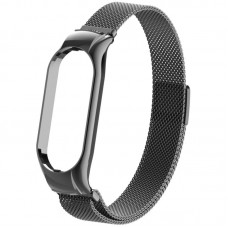 Ремінець Milanese Loop Design для Xiaomi Mi Band 8 / Band 9 (China) / 10  Black - 00000077056_1