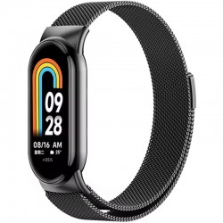Ремінець Milanese Loop New Design для Xiaomi Mi Band 8/9/10  Black - 00000085214_2