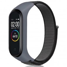 Ремінець Nylon New для Xiaomi Mi Band 3/4/5/6/7  Gray - 00000077678_18