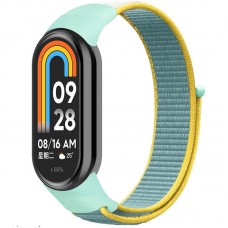 Ремінець Nylon New для Xiaomi Mi Band 8/9/10  Beryl / Yellow - 00000077679_13