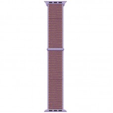 Ремінець Nylon для Apple Watch 38/40/41/42mm(ser.10)  Бузковий / Lilac - 00000039057_24
