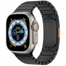 Ремінець Steel для Apple Watch 42(ser.1-3)/44/45/46/49mm (140-190mm)  Black - 00000075867_1