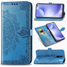 Шкіряний чохол-книжка Art Case з візитницею для Xiaomi Redmi K30 / Poco X2  Синій - 00000034332_4