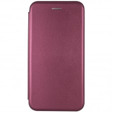 Шкіряний чохол-книжка Classy для Xiaomi Redmi 6A  Бордовий - 00000028568_2