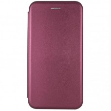 Шкіряний чохол-книжка Classy для Xiaomi Redmi 8a  Бордовий - 00000033301_2