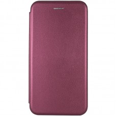 Шкіряний чохол-книжка Classy для Xiaomi Redmi 9  Бордовий - 00000037863_2