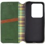 Шкіряний чохол-книжка GETMAN Cubic (PU) для Motorola Edge 50 Fusion