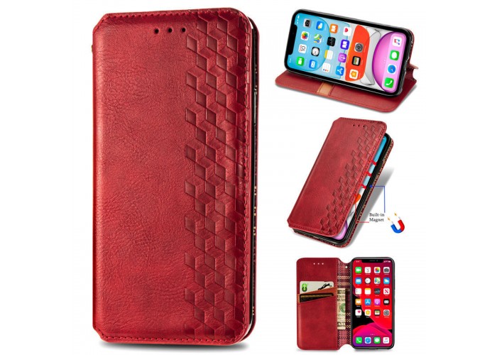 Шкіряний чохол-книжка GETMAN Cubic (PU) для Samsung Galaxy A13 4G