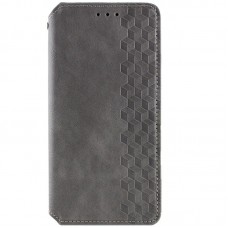 Шкіряний чохол-книжка GETMAN Cubic (PU) для Samsung Galaxy A57 5G  Сірий - 00000083960_4