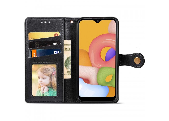 Шкіряний чохол-книжка GETMAN Gallant (PU) для Samsung Galaxy A34 5G
